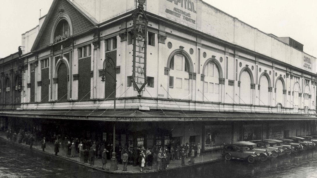 Capitol Picture Palace, 1928