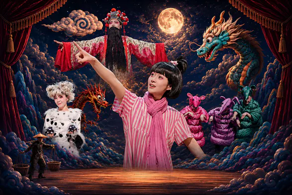 The Dragon Child and the twelve animals of the Zodiac
