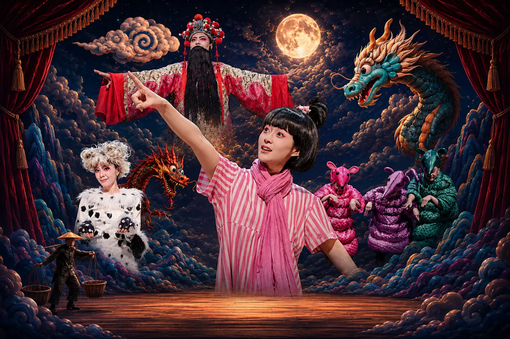 The Dragon Child and the twelve animals of the Zodiac